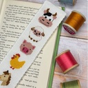 Farmyard Friends Cross Stitch Bookmark Kit