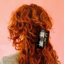Quilt Block Large Hair Claw Clip