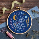 Celestial Frog Mini Embroidery Kit by Hawthorn Handmade