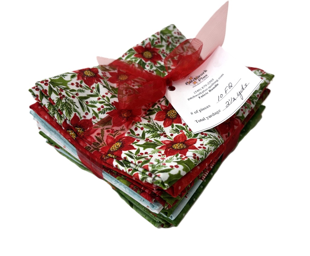 Snowy Greetings Fat Quarter Bundle