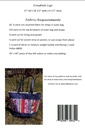 Mary Elizabeth Tote Bag Pattern