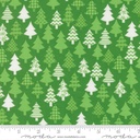 Snow Time Christmas Trees Evergreen by Me and My Sister Designs from Moda Fabrics