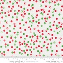 Snow Time Jolly Dot Winter White by Me and My Sister Designs from Moda Fabrics