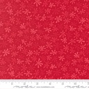 Snow Time Tinsel Poinsettia Red by Me and My Sister Designs from Moda Fabrics