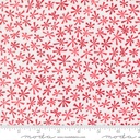 Snow Time Tinsel Winter White Poinsettia Red by Me and My Sister Designs from Moda Fabrics