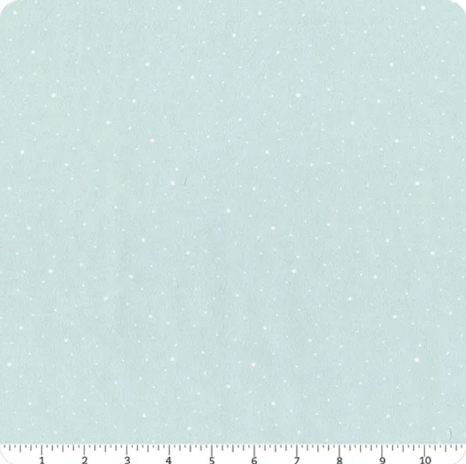 Dapple Dot Flannel Aqua by The RBD Designers from Riley Blake Designs
