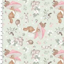 Sweet Woodland Minky from 3 Wishes