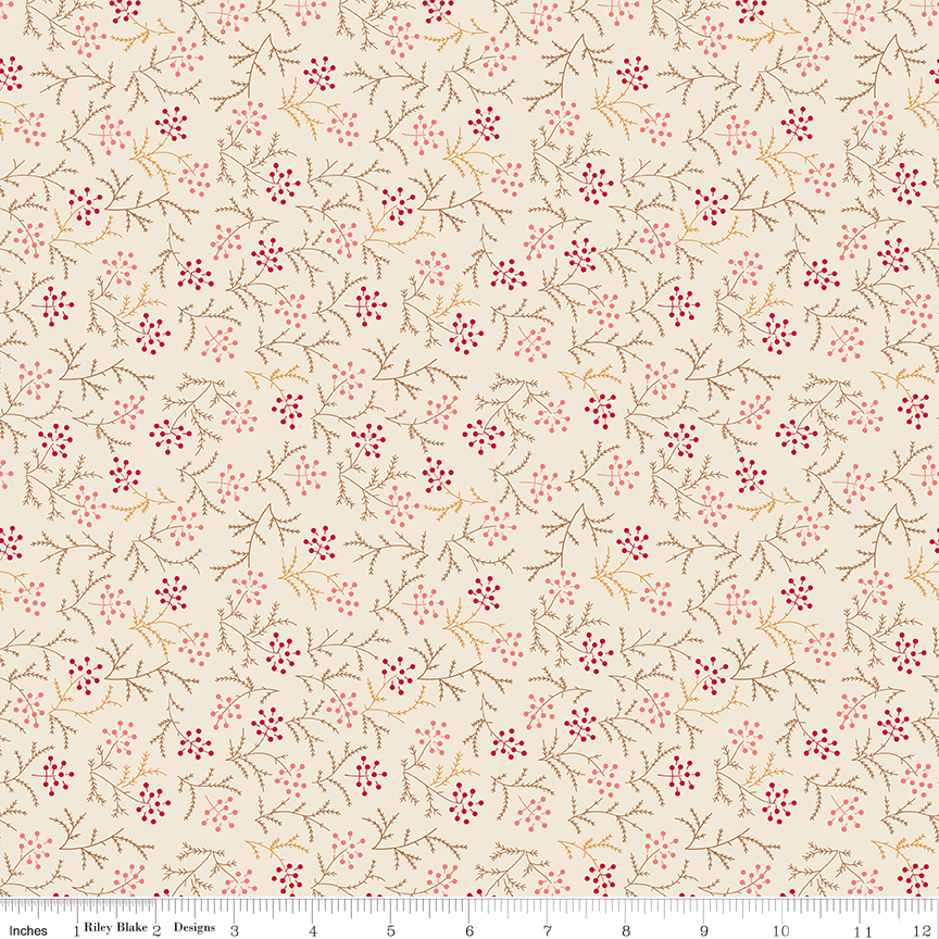 Baked With Love Harvest Schoolhouse by Lori Holt from Riley Blake Designs