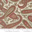 Candlelight Christmas Plaza Paisley on Cream by 3 Sisters from Moda Fabrics