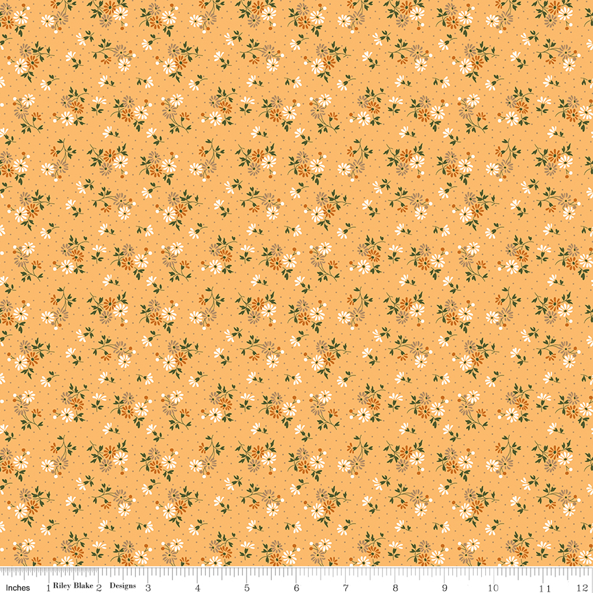 Baked With Love Blessings Marigold by Lori Holt from Riley Blake Designs