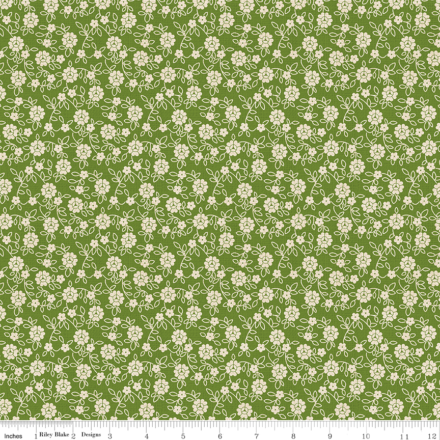 Baked With Love Family Olive by Lori Holt from Riley Blake Designs