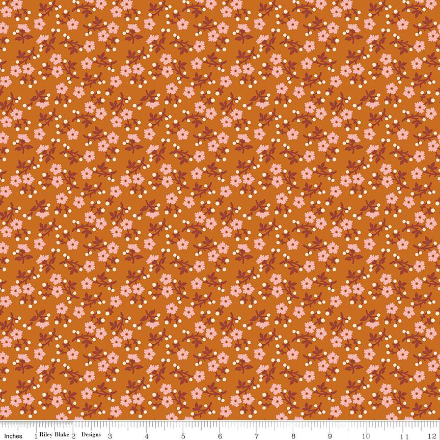 Baked With Love Grateful Amber by Lori Holt from Riley Blake Designs