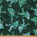 Big Foot Silhouette Hunter Batik from Hoffman Fabrics