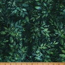 Big Foot Leafy Hunter Bali Batik from Hoffman Fabrics