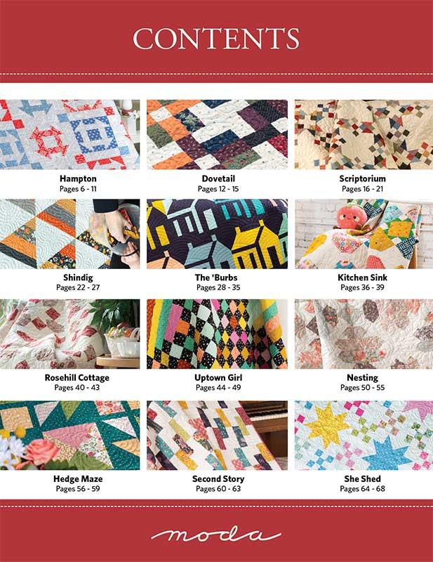 Home - Piece By Piece Quilt Book from Moda Fabrics