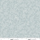 Unexpected Red Fine Line Florals Slate by Rebecca Canale from Studio E Fabrics