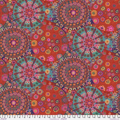 Millefiore Red by Kaffe Fassett from Free Spirit