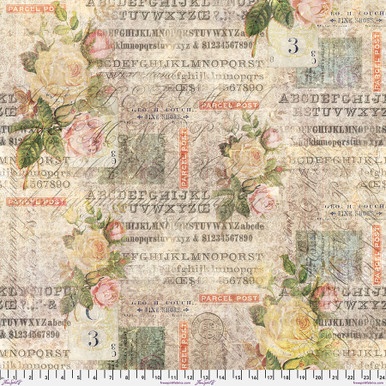 Rose Parcel Multi by Tim Holtz from FreeSpirit Fabrics