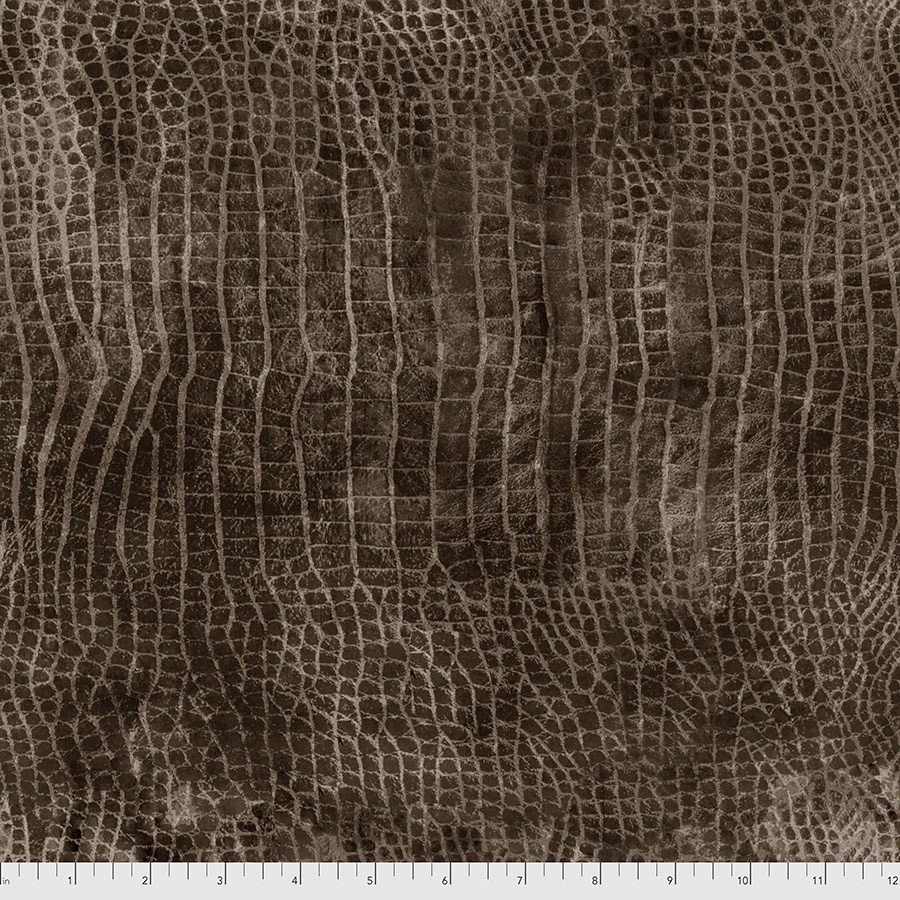 Worn Croc Hickory by Tim Holtz from FreeSpirit Fabrics