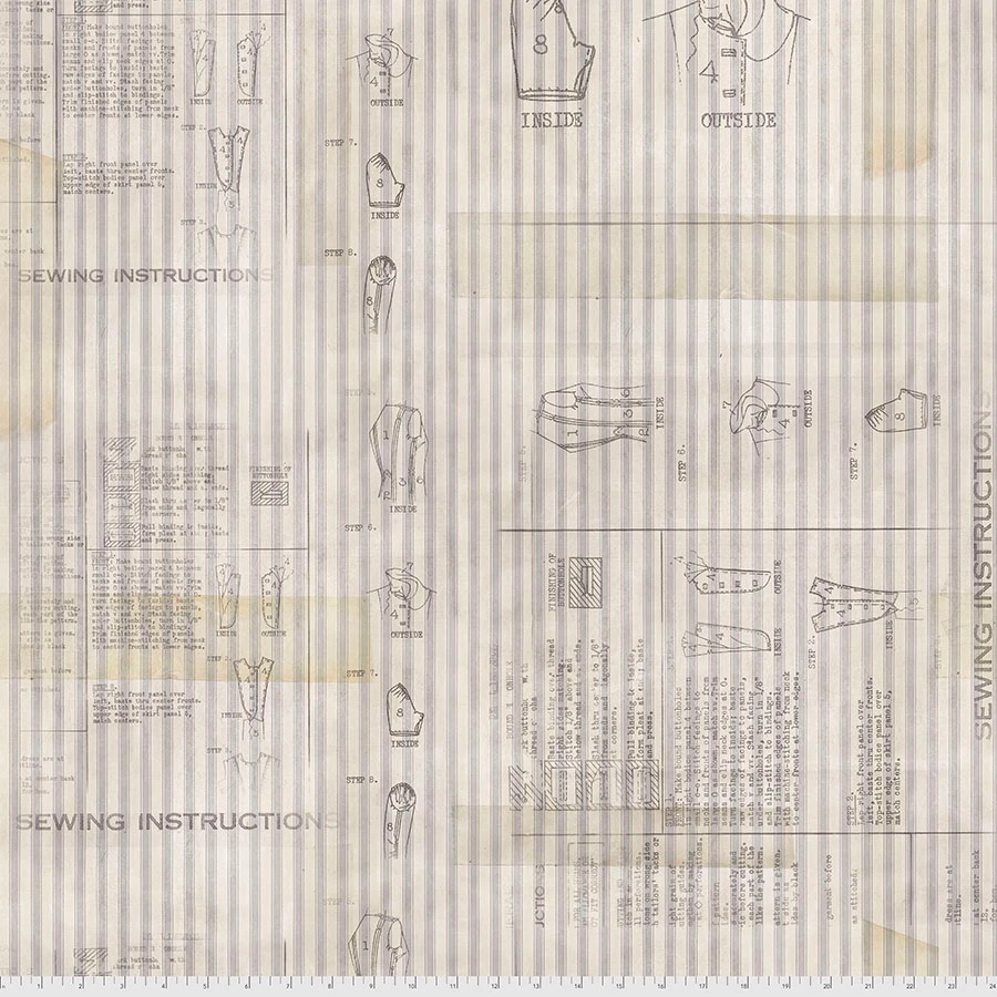 Sewing Instructions Linen by Tim Holtz from FreeSpirit Fabrics