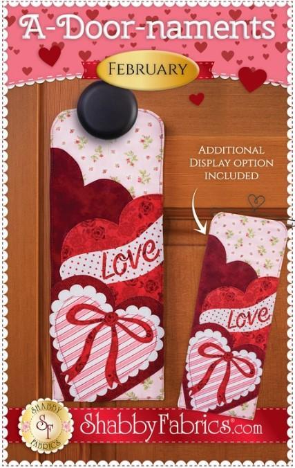 A-Door-Naments February Pattern from Shabby Fabrics