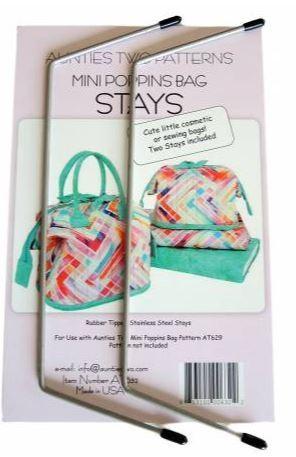 Mini Poppins Bag Stays by Aunties Two