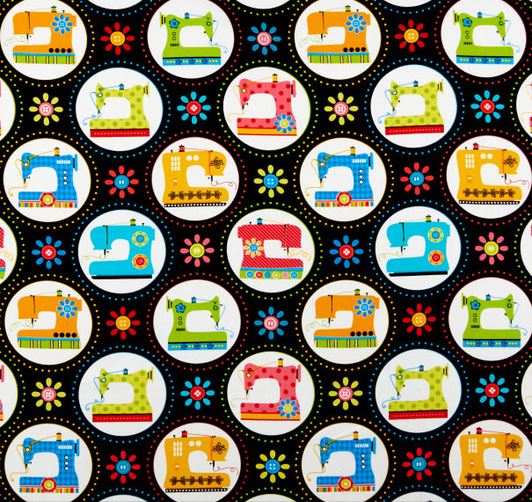 Sew Excited Machine Black