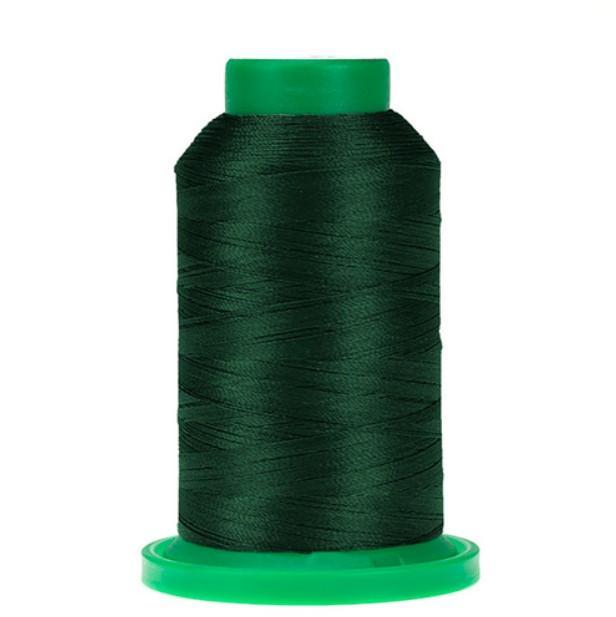 Isacord Deep Green Polyester Embroidery Thread - 2922-5555