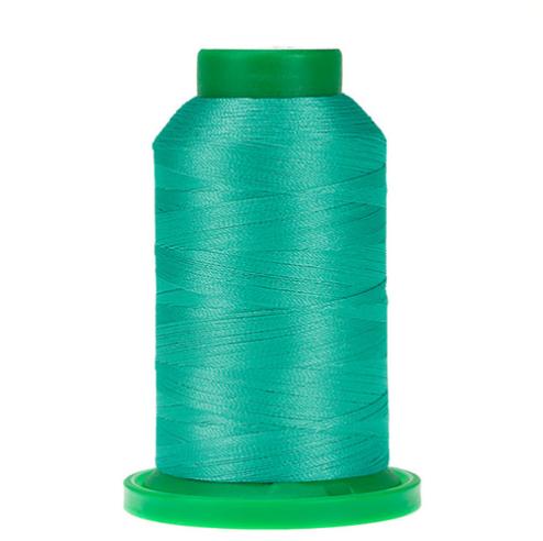 Isacord Baccarat Green Polyester Embroidery Thread - 2922-5115