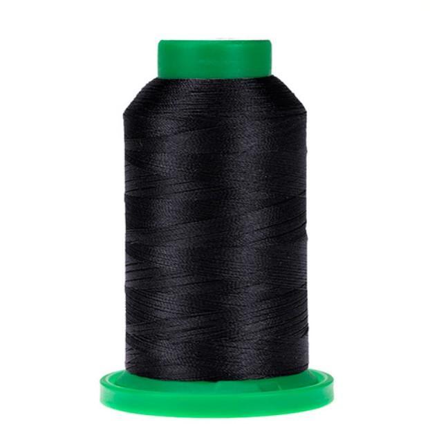 Isacord Black Chrome Polyester Embroidery Thread - 2922-2776