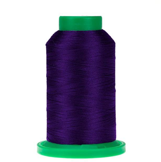 Isacord Deep Purple Polyester Embroidery Thread - 2922-2900