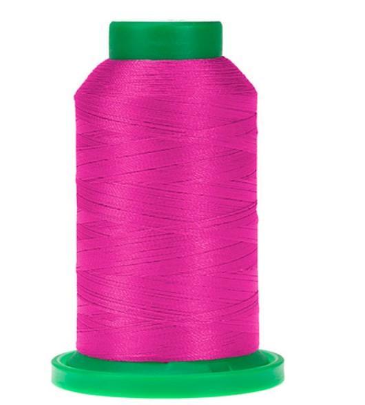 Isacord Hot Pink Polyester Embroidery Thread - 2922-2508