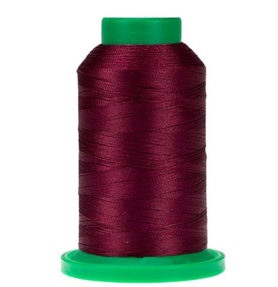 Isacord Burgundy Polyester Embroidery Thread - 2922-2222