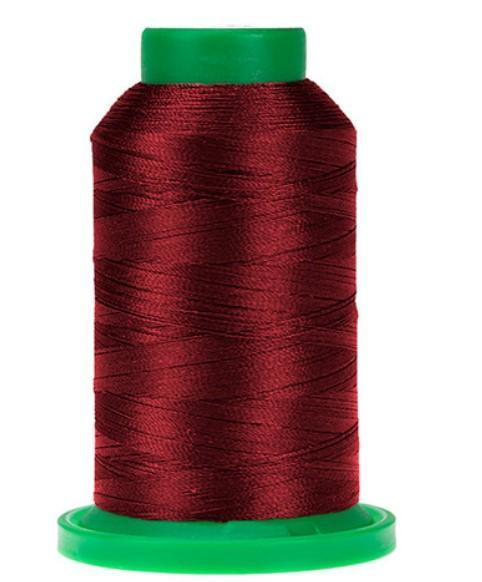 Isacord Rio Red Polyester Embroidery Thread - 2922-2022