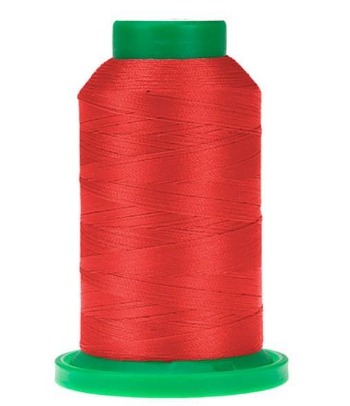 Isacord Not Quite Red Polyester Embroidery Thread - 2922-1720