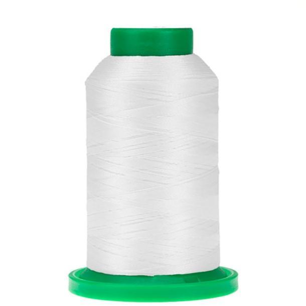 Isacord Ghost White Polyester Embroidery Thread - 2922-0003