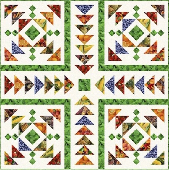 Farm to Table Topper Pattern by Pine Tree Country Quilts