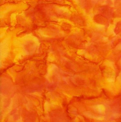 Nasturtium Colorwash Batik By Island Batik