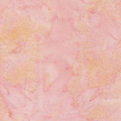 Peach Colorwash Batik By Island Batik