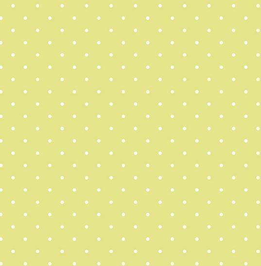 Sweet Shoppe Candy Dot Citron By Andover Fabrics