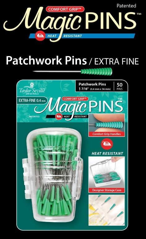Magic Pins Patchwork Extra Fine 50 Pins