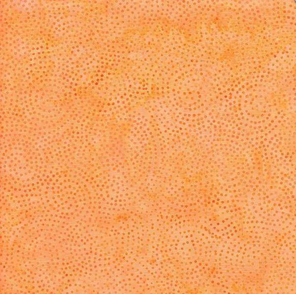 Paisley Dot Batik Apricot From Island Batik