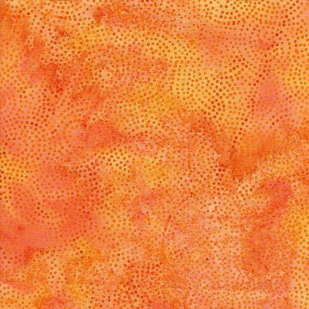 Paisley Dot Batik Candy Corn From Island Batik