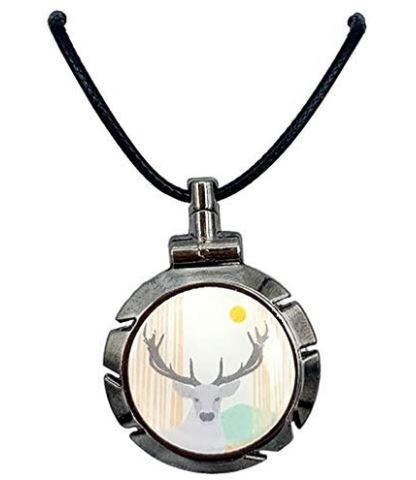 Bohin Courture Thread Cutter Necklace Deer