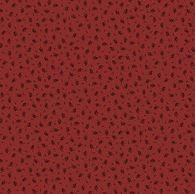 Paula'S Companions Red Sprig From Marcus Fabrics