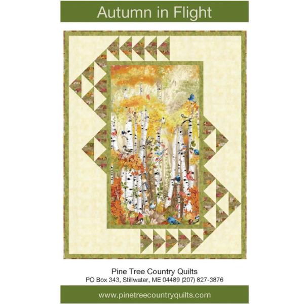 Autumn In Flight Pattern By Pine Tree Country Quilts