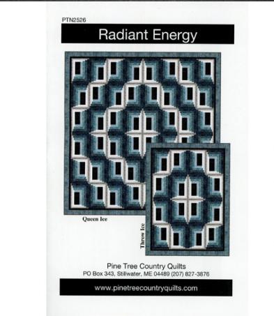 Radiant Energy Quilt Pattern By Pine Treen Country Quilts