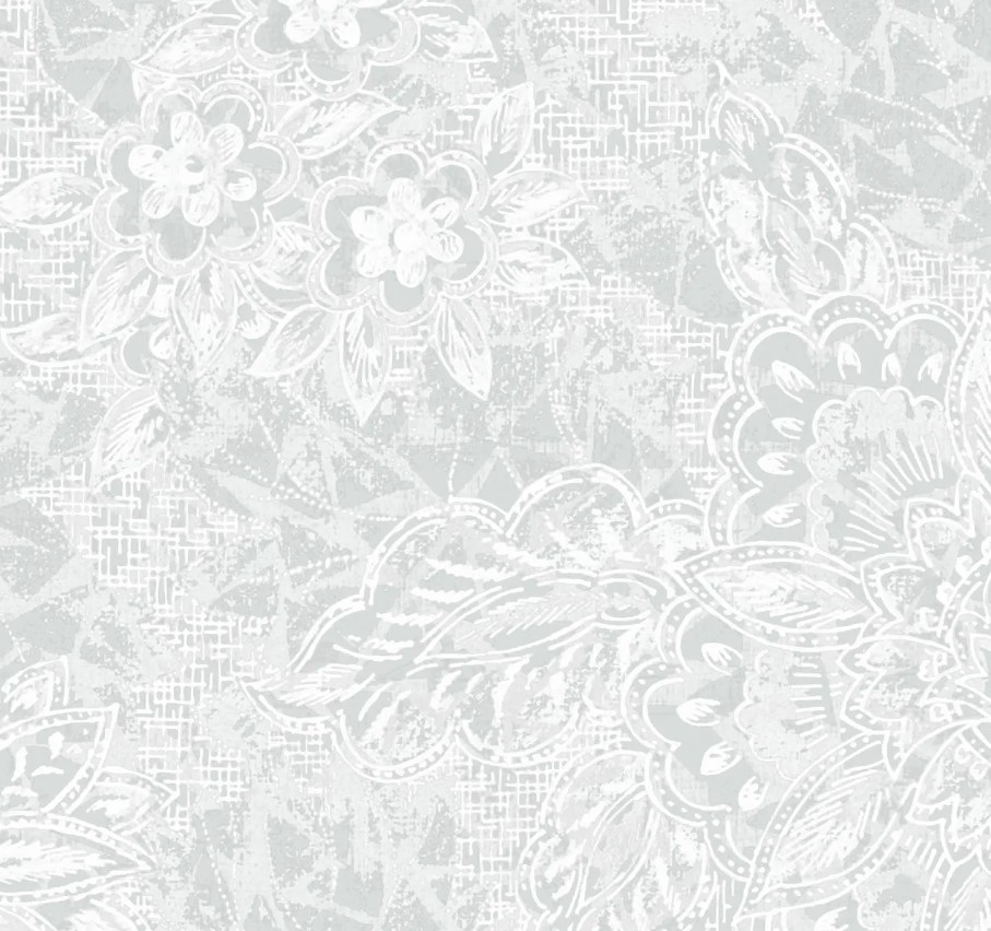 Shadows-Jacquard White 118In Wide By Oasis
