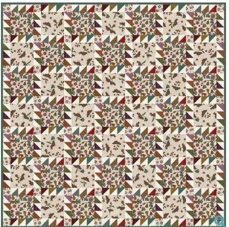 Home Sweet Home Flannel Quilt By Bonnie Sullivan For Maywood Studio