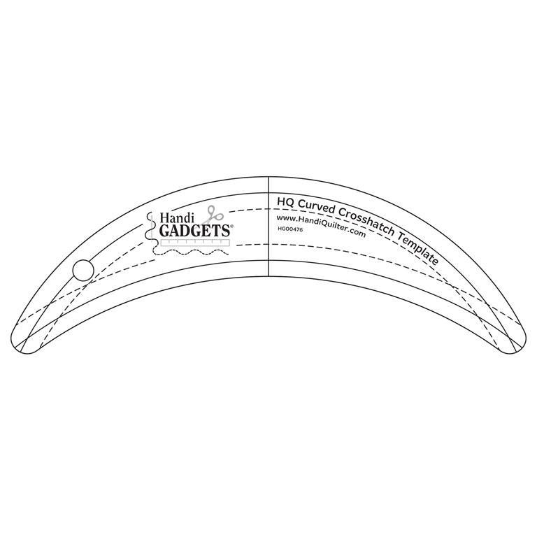 Handi Quilter Curved Crosshatch Ruler